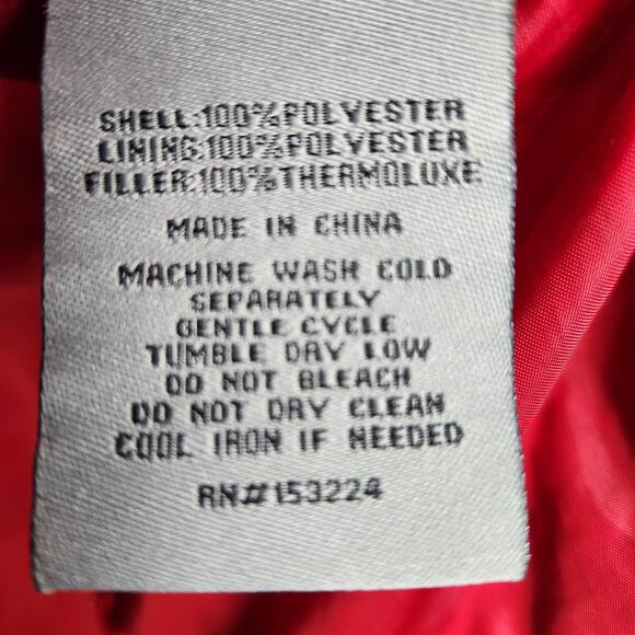 RAINFOREST Puffer Jacket Womens Large Black Softshell Lined Filled Zip Pockets - Picture 16 of 16